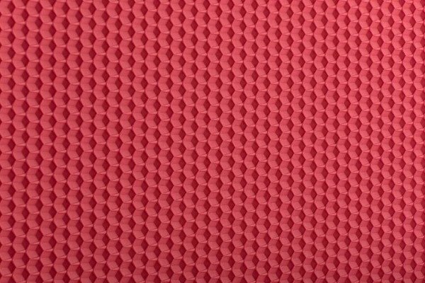 Textura Favo Mel Fundo Abstrato Geométrico Vermelho Modelo — Fotografia de Stock