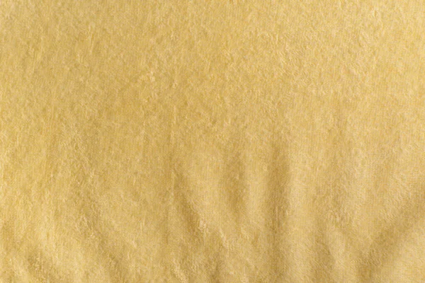 Astratto Sfondo Giallo Superficie Del Tessuto Tessile Asciugamano Terry — Foto Stock