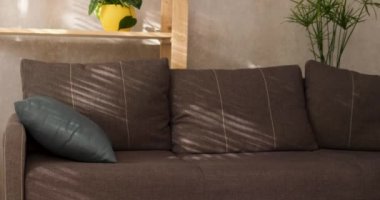 Yorgun ve genç bir kadın günlük kıyafetleriyle eve geldi. İşten sonra kanepeye yığıldı. Gece çıktıktan sonra, sinir krizi geçirdi..