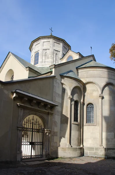 Katedral Armenia tentang Pengangkatan Allah Yang Maha Suci, pintu masuk — Stok Foto