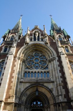 Alt görünümü üzerinde Katolik Kilisesi, St. Elisabeth, Kilise St. Olha ve Elizabeth