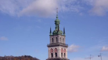 Varsayım Churc Tower Kornyakta Lviv