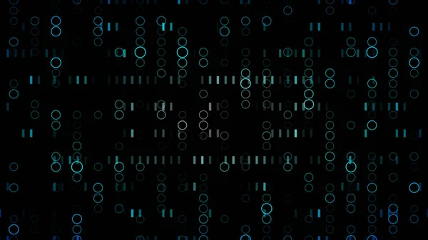 Big Data Futuristic Technology Abstract Background Computer Illustration Graphic Technology — Stockfoto