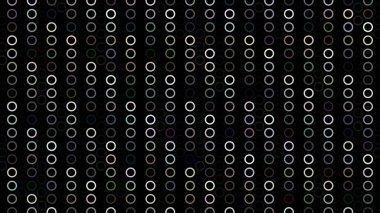 Abstract circle gradient colour pattern background - computer illustration graphic backdrop concept