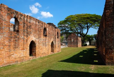 Lopburi-Aralık 30: Kral Narai'nın sarayının Aralık 30,2015 içinde Muang Lopb