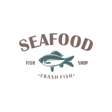 Balık vektör amblemi