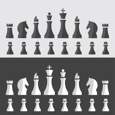 chessmen clipart