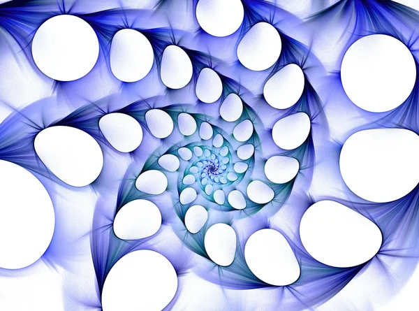 Galaxia espiral. ilustración abstracta — Foto de Stock