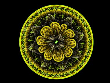 çiçek mandala