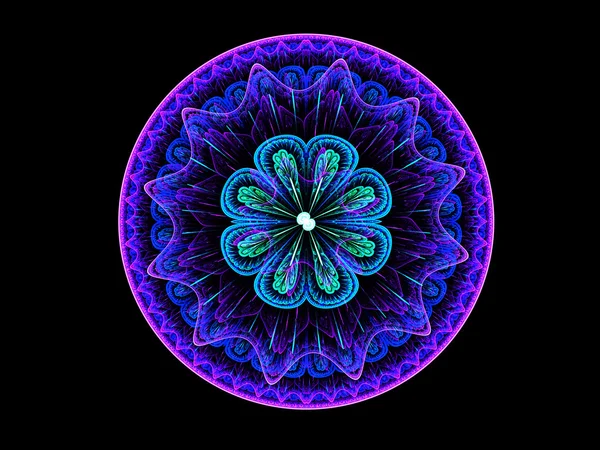 Mandala floral —  Fotos de Stock