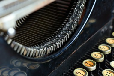 Eski Daktilo baskı makinesi