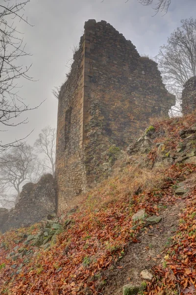 Ruined tower walls — Stock Photo, Image