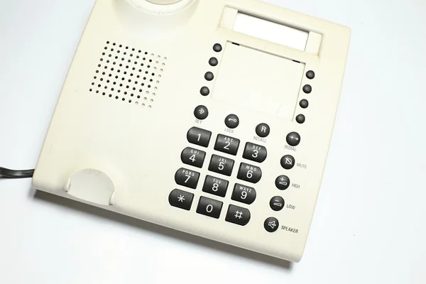 Na białym tle ciała telefonu zestaw ciała — Zdjęcie stockowe
