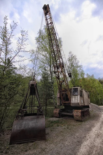 Historischer Kabelbagger — Stockfoto