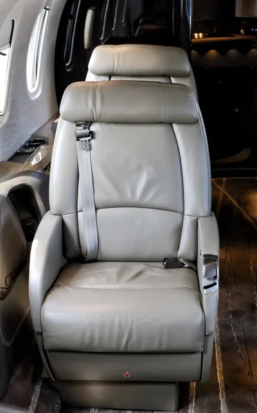 Executive jet seat — Stock Photo, Image