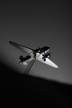 Plastik uçak modeli