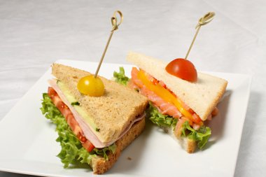 Somon Sandviç kapalı