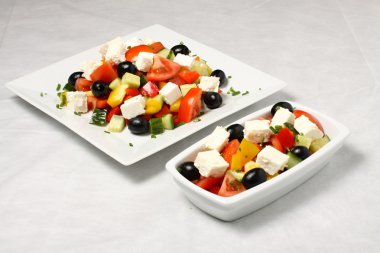 Big and small salad clipart