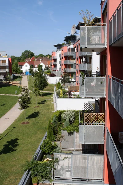 Balkon uitzicht — Stockfoto