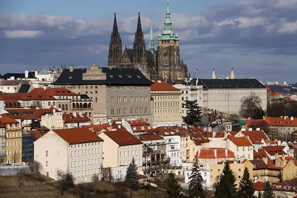 Prague castle omgivningar — Stockfoto