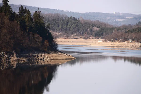 Barragem de saída — Fotografia de Stock