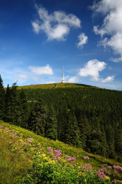 Hora s vysílačem — Stock fotografie