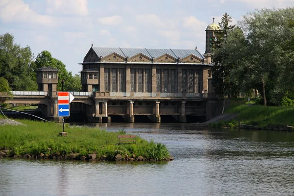 Hydrauliska kraftverk — Stockfoto