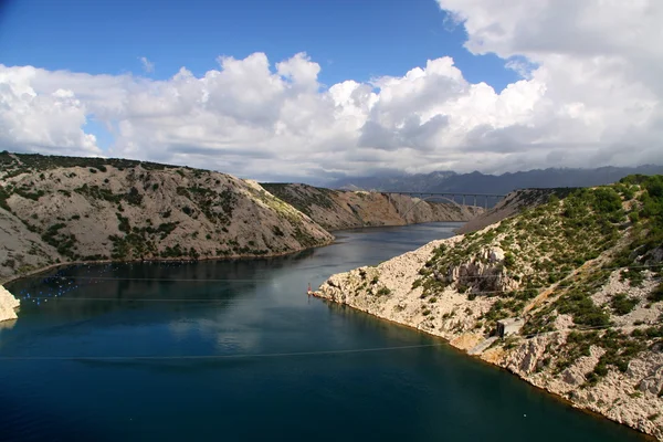 Croatioan canyon — Stock Photo, Image