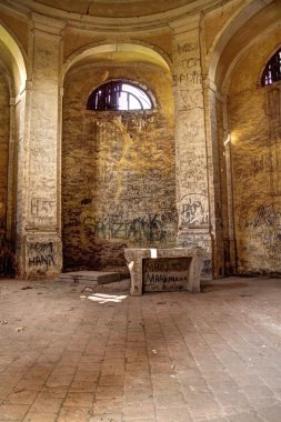 Abandoned chapel clipart
