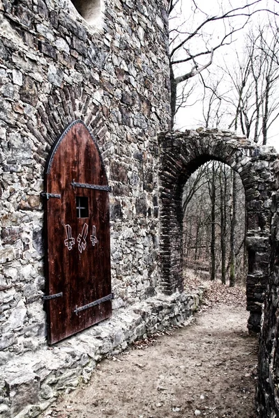 Dörren till slottet — Stockfoto