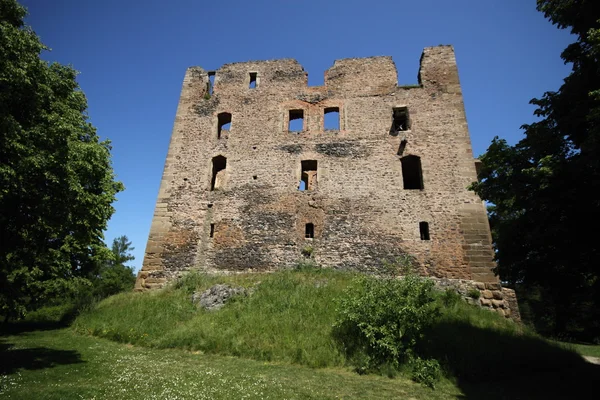 Замок ruines — стокове фото