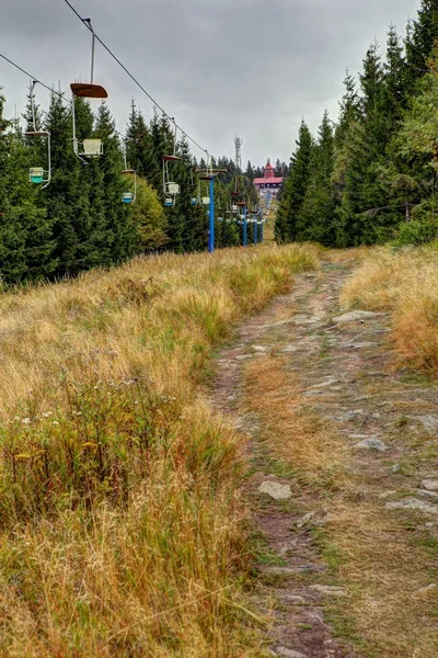 Cableway ke observatorium — Stok Foto