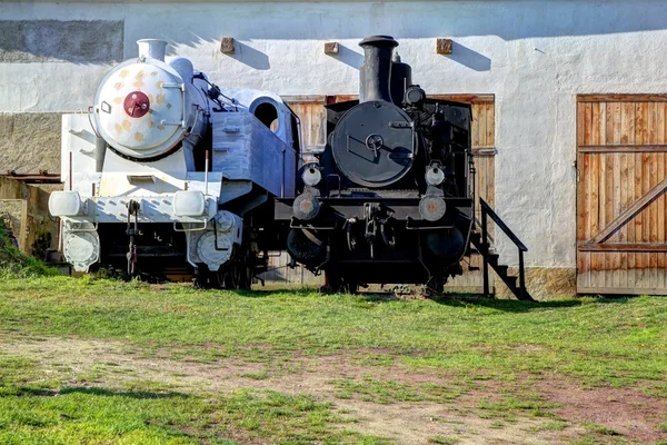Μαύρο και άσπρο μηχανές — Φωτογραφία Αρχείου