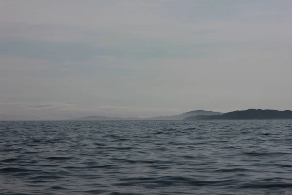 Costa Península Kola Visible Distancia Mar Barents — Foto de Stock