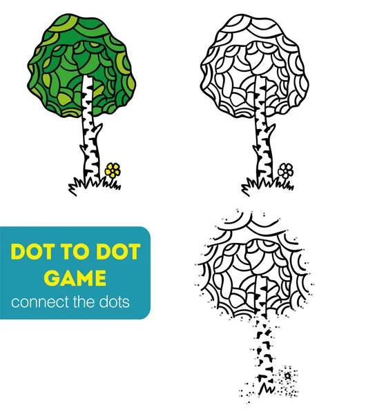 Dot to Dot Jeux pour enfants . — Image vectorielle