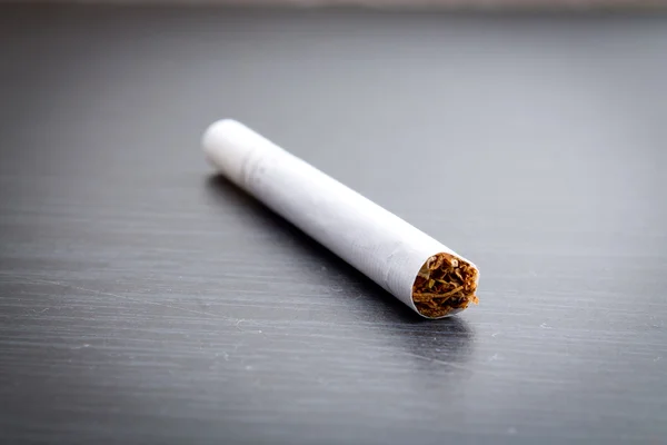 Eine Sigarette Nahaufnahme — Stockfoto