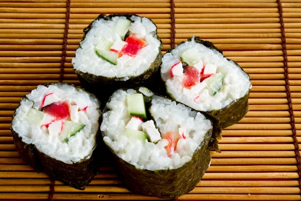 Sushi-Rollen abstrakt — Stockfoto