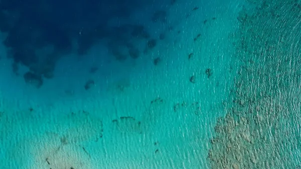 Вид Высоты Птичьего Полета Океан Фото Склада — стоковое фото