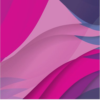 Arka plan renkli dalgalı çizgiler ile yaratılmıştır. Vektör