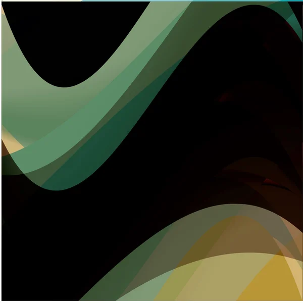 Abstrato criado com listras coloridas onduladas. Vector —  Vetores de Stock