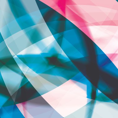 Arka plan renkli dalgalı çizgiler ile yaratılmıştır. Vektör