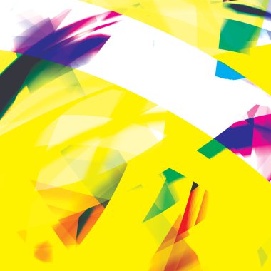 Arka plan renkli dalgalı çizgiler ile yaratılmıştır. Vektör