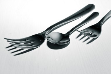 metal Aksesuar yemek kaşığı