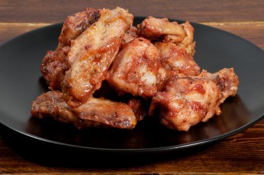 Tavuk Barbekü kanat portre