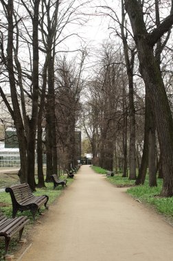 Banklar ile boş yol