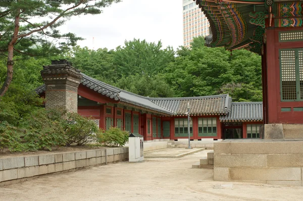 Deoksugung palácio em seul — Fotografia de Stock