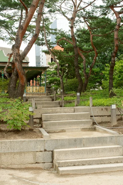 Palacio de Deoksugung en Seúl — Foto de Stock