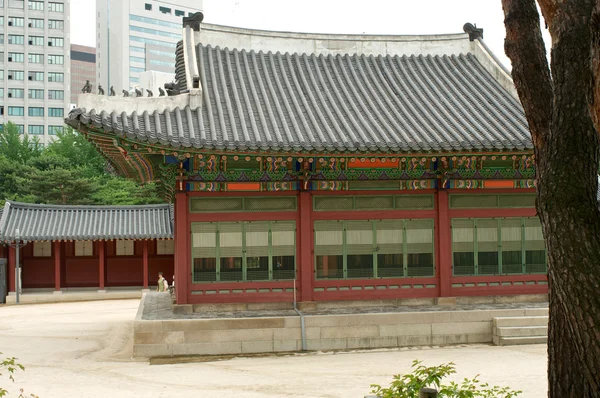 Deoksugung-paleis in Seoel — Stockfoto