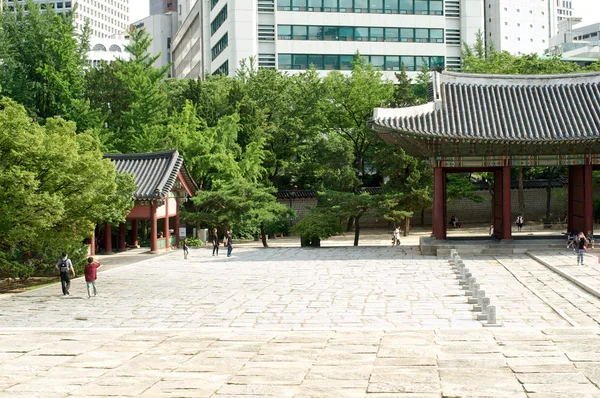 Palazzo Deoksugung a Seoul — Foto Stock