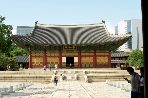 Deoksugung Palace Szöulban — Stock Fotó